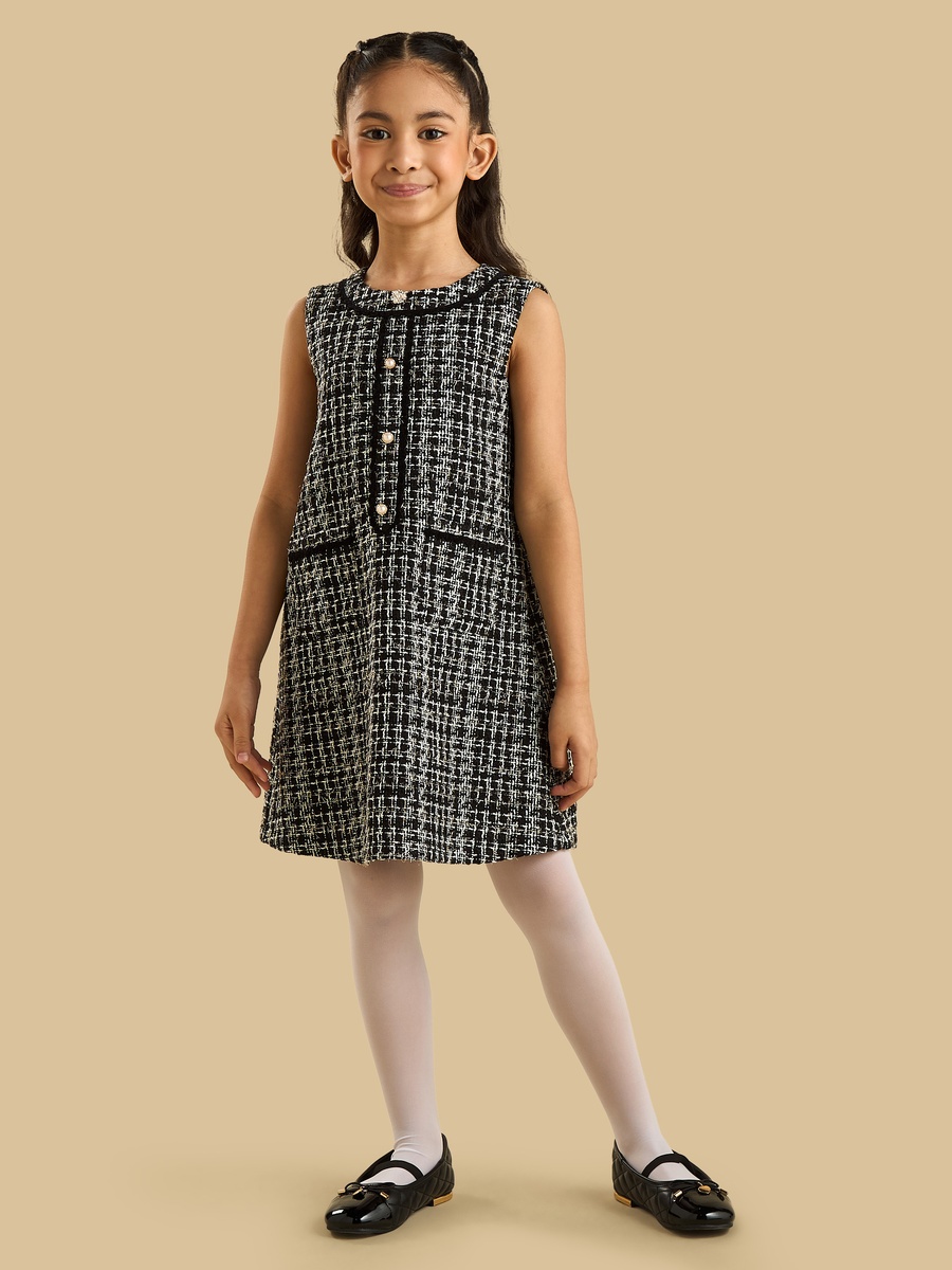 Tweed Pinnafore Dress