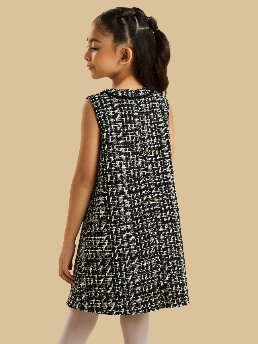 Tweed Pinnafore Dress