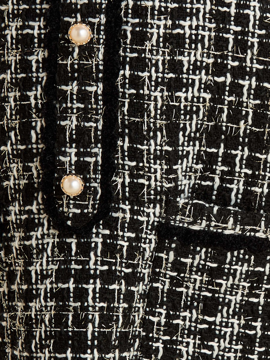 Tweed Pinnafore Dress