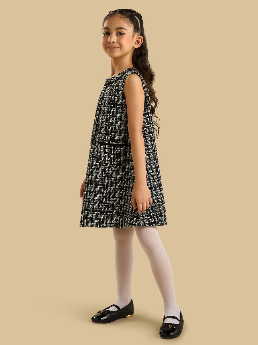 Tweed Pinnafore Dress