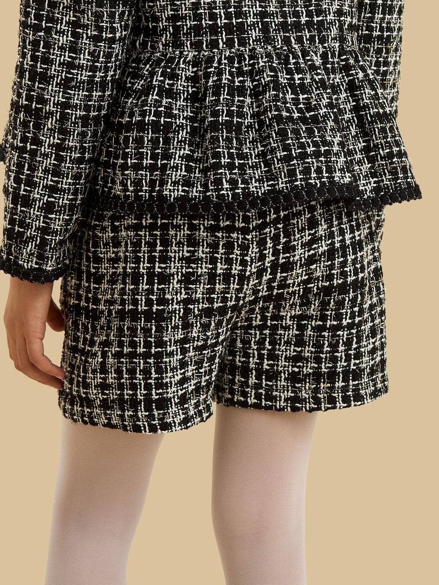 Tweed Shorts
