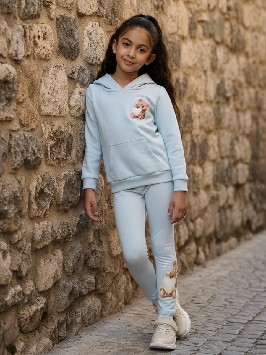 Brushed Teddy Graphic Leggings