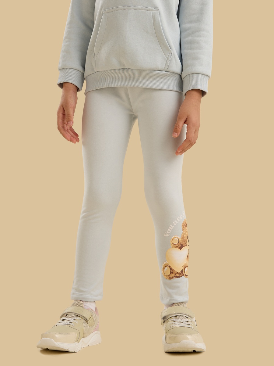 Brushed Teddy Graphic Leggings