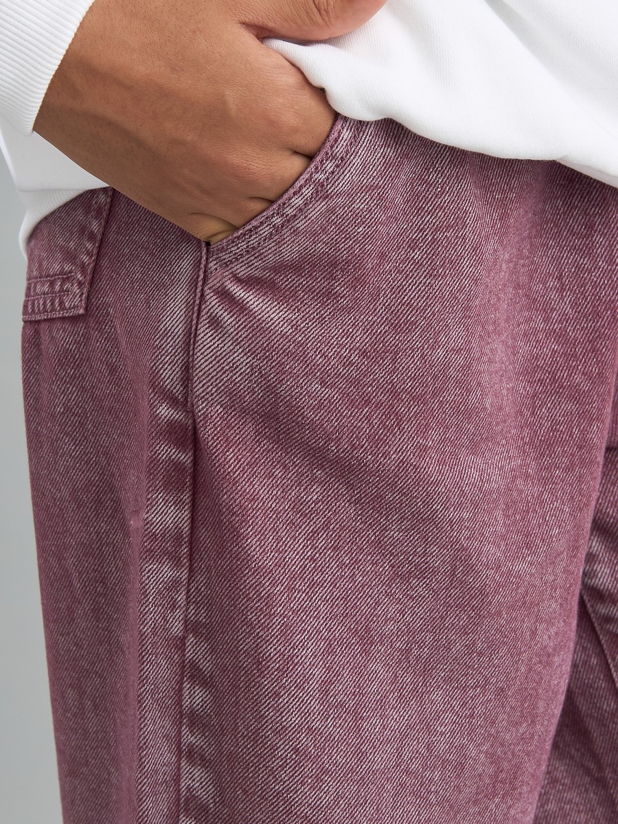 Balloon Fit Tapered Jeans