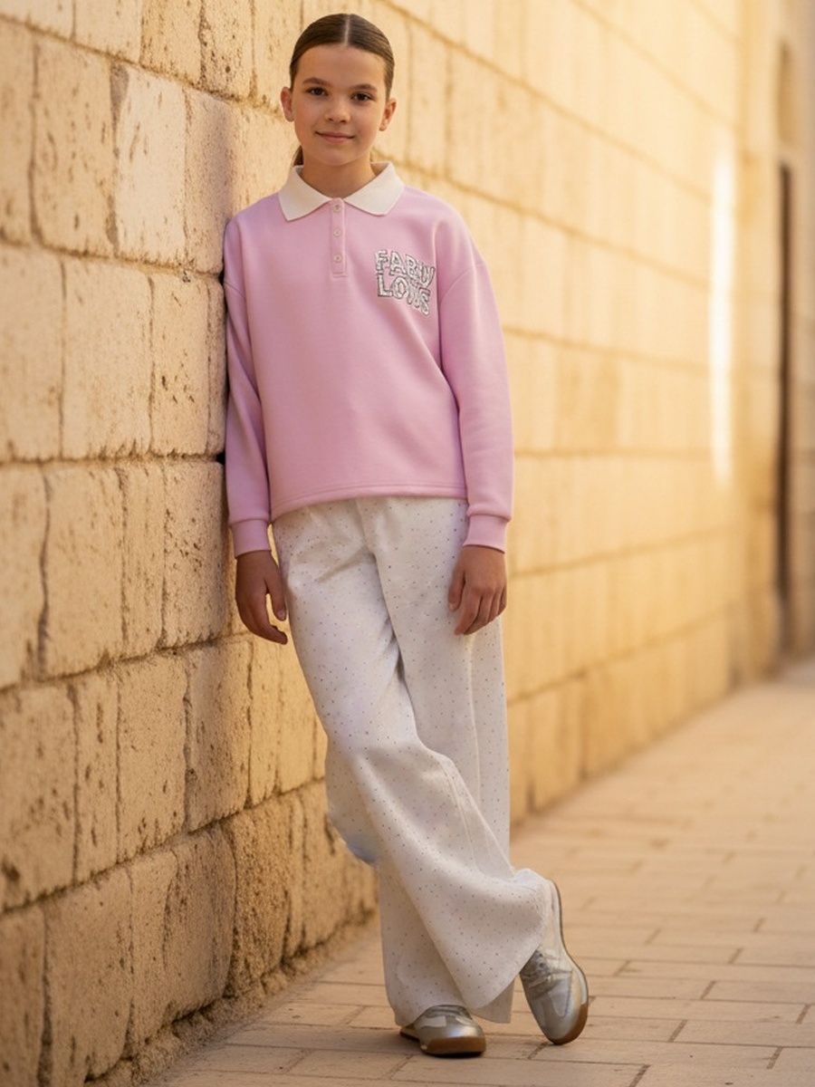 Embellished Wide Leg Jeans
