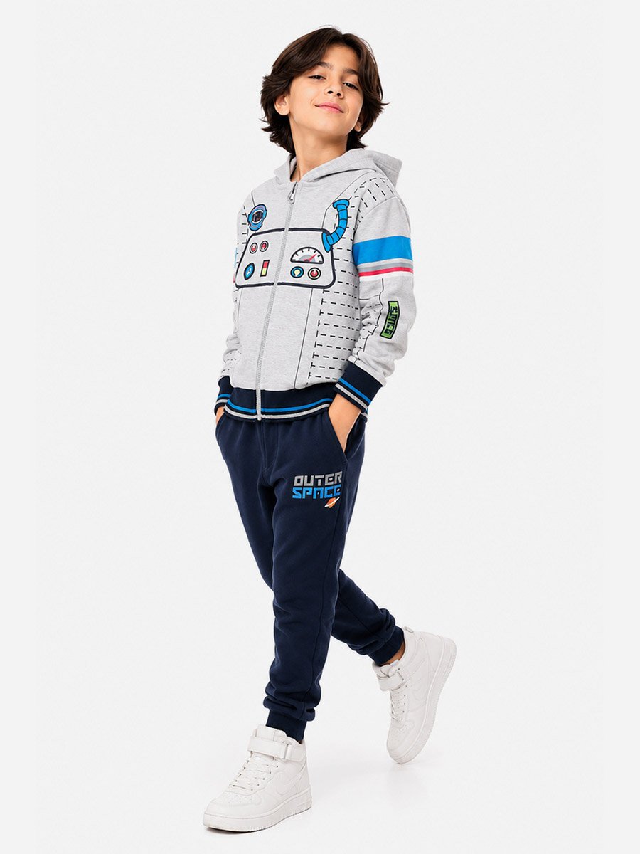 Boys Space Adventure Hoodie and Joggers Set