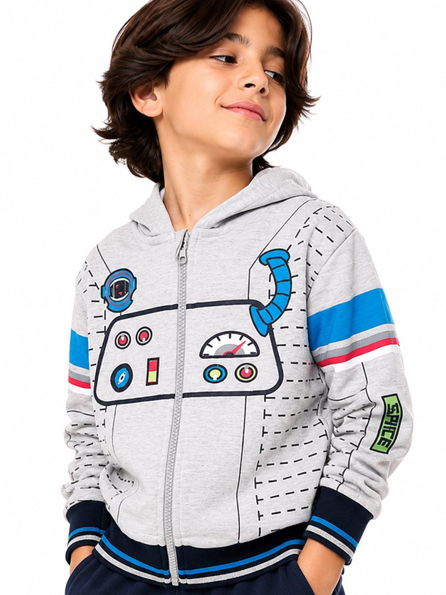 Boys Space Adventure Hoodie and Joggers Set