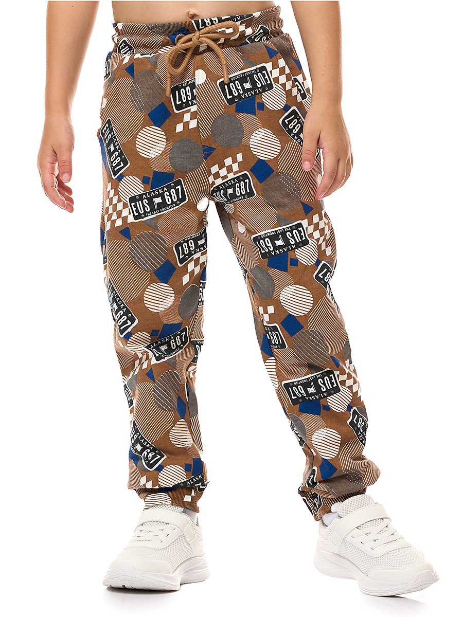 Boys Embroidered Patch Sweatshirt and Joggers Set