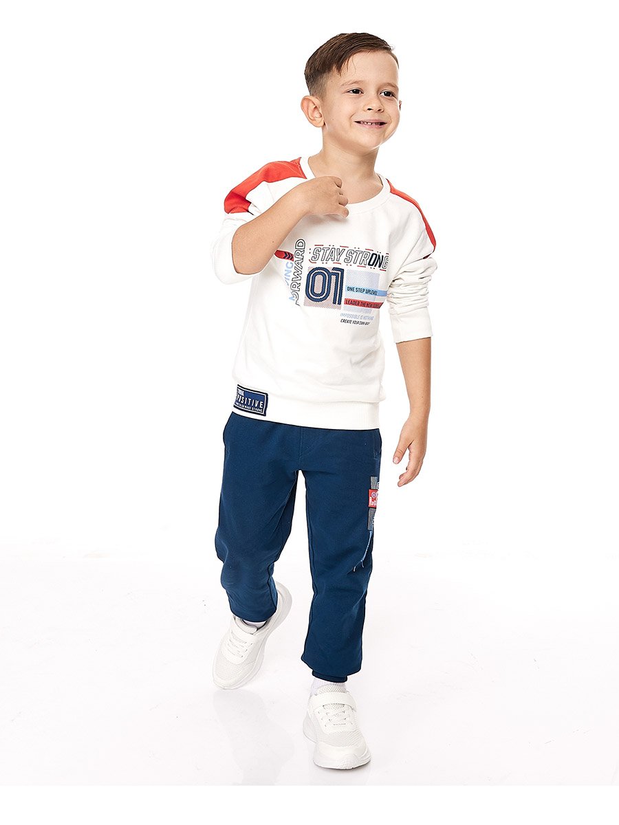 Boys Multi Graphic Sweatshirt and Joggers Set