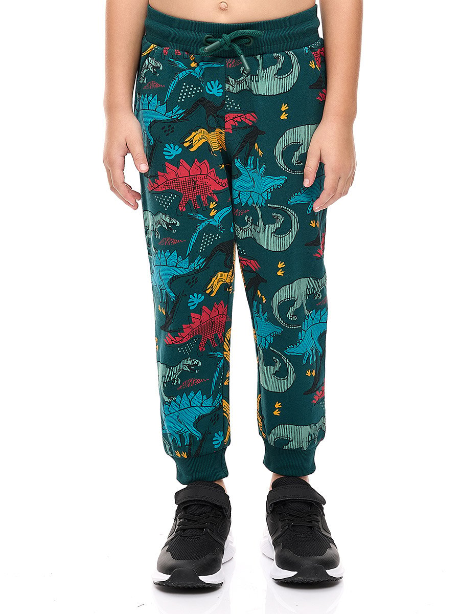 Boys Green Dinosaur Hoodie and Joggers Set