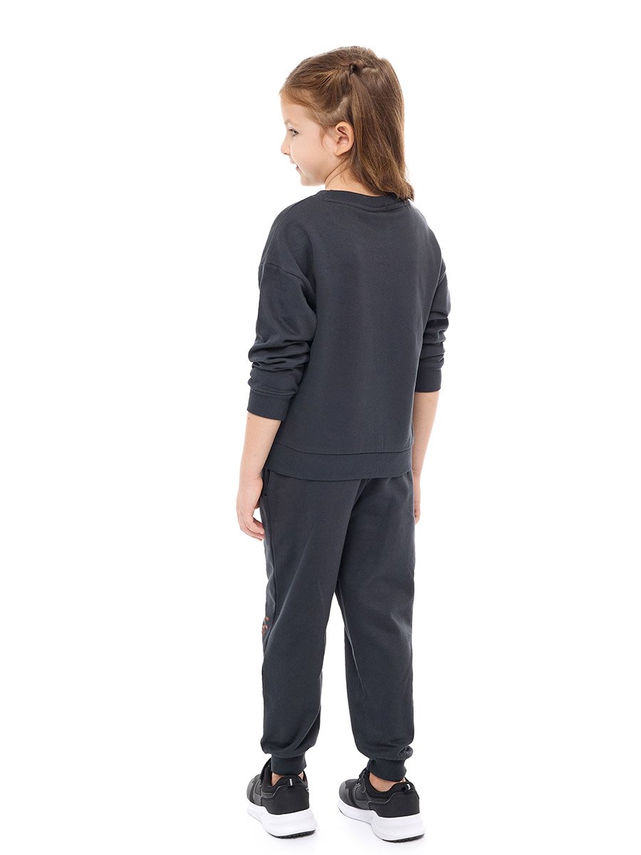 Girls Sequined Sweatshirt and Joggers Set