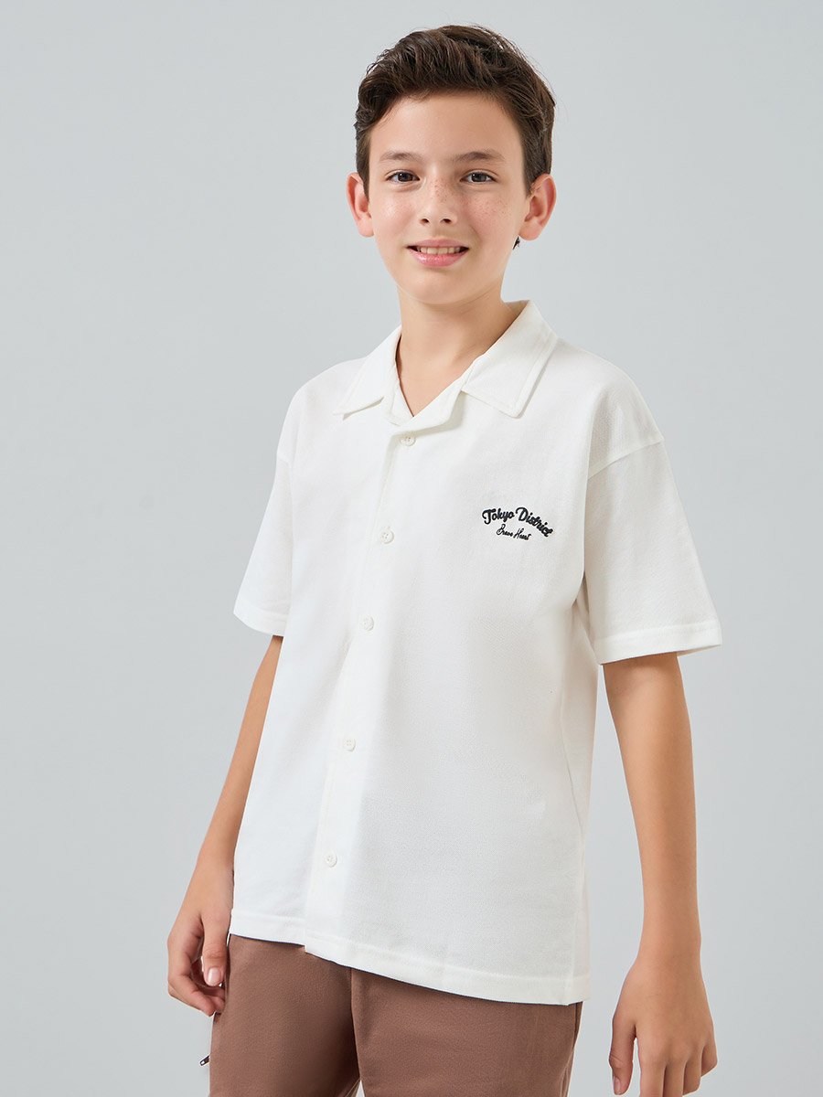 Boys Jersey Graphic Print T-Shirt and Shorts Set