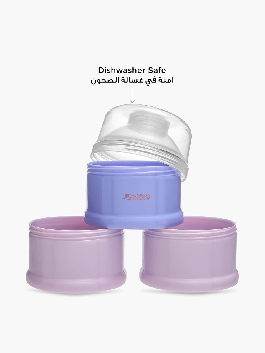 علبة حليب بودرة 3 طبقات  - 60 مل
