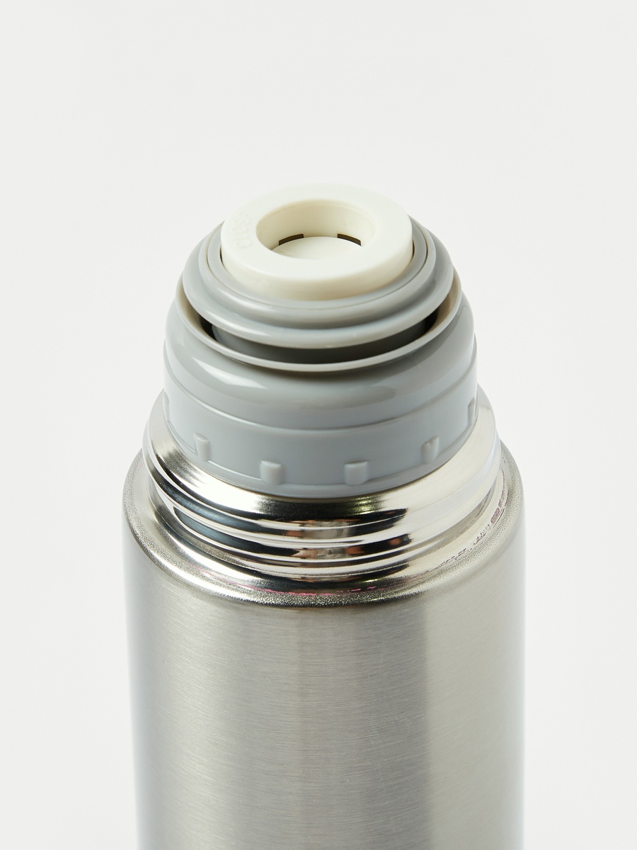 Typographic Print Thermos Flask with Screw Lid - 750 ml
