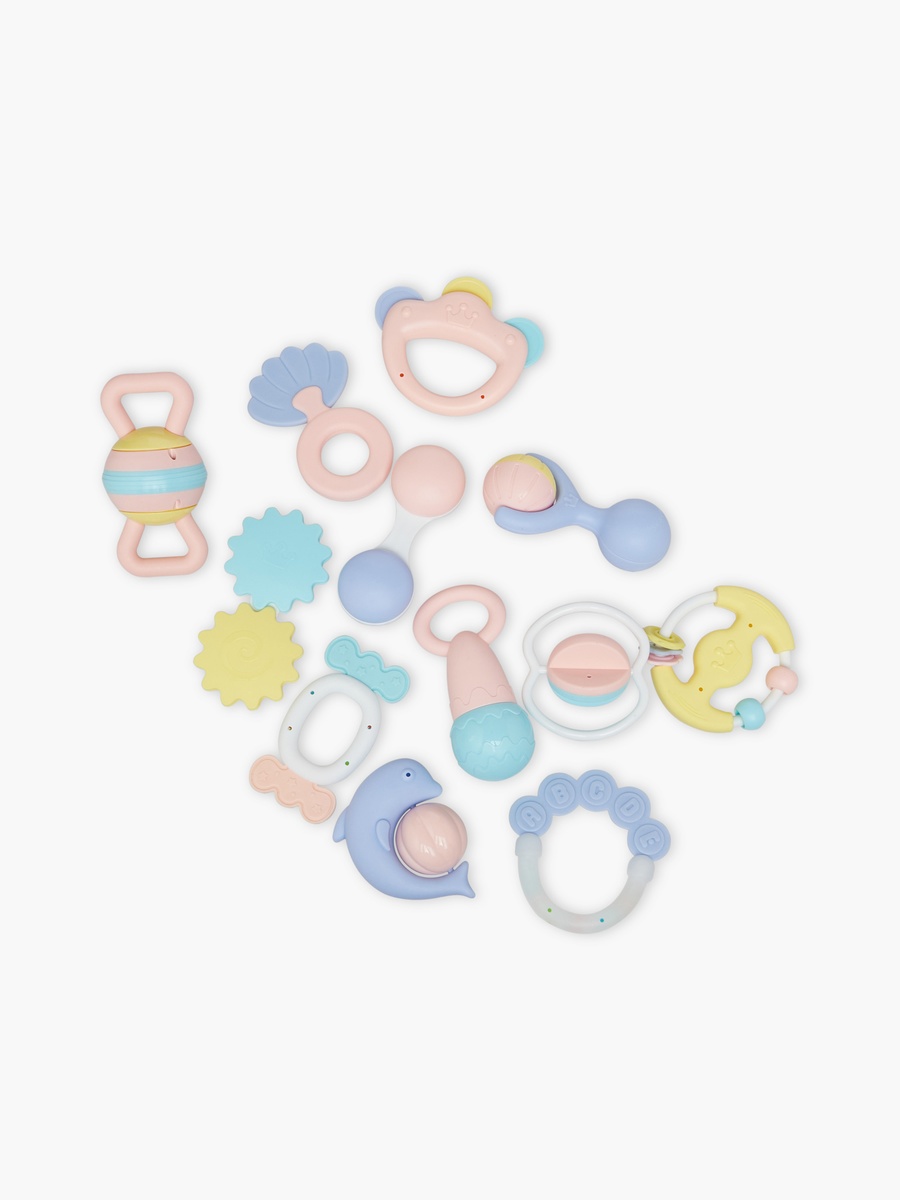 12-Piece Baby Rattle Set