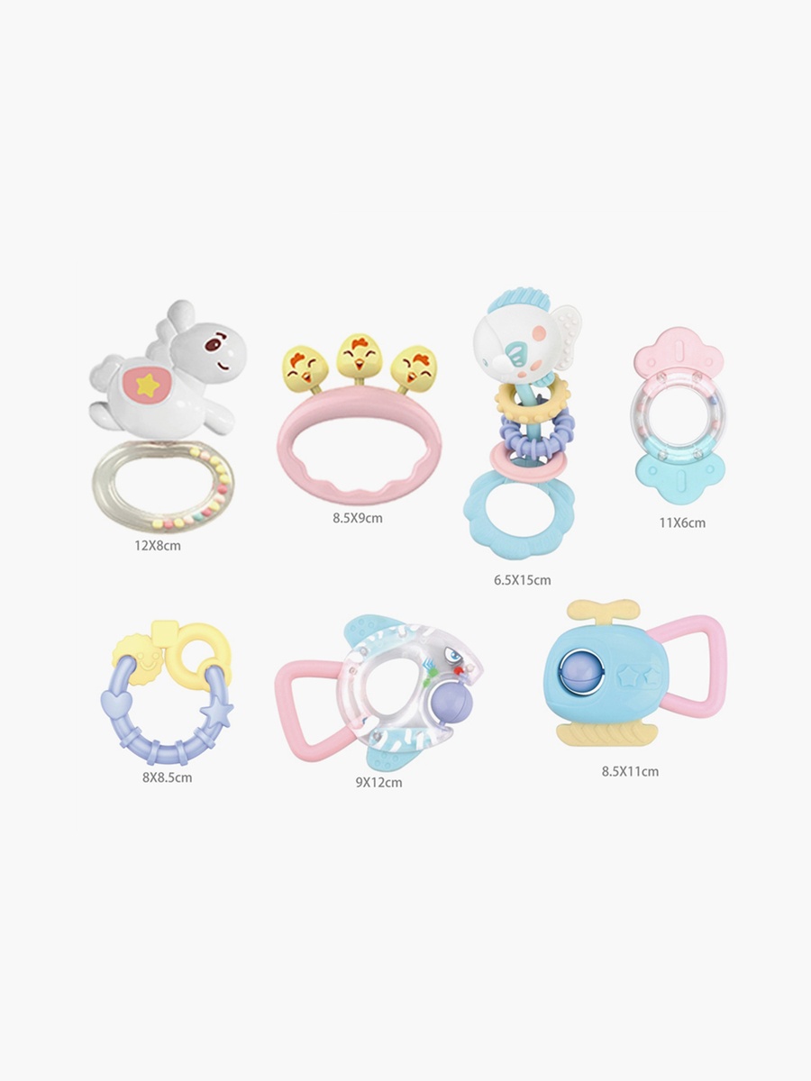 7-Piece Rattles and Teethers Set