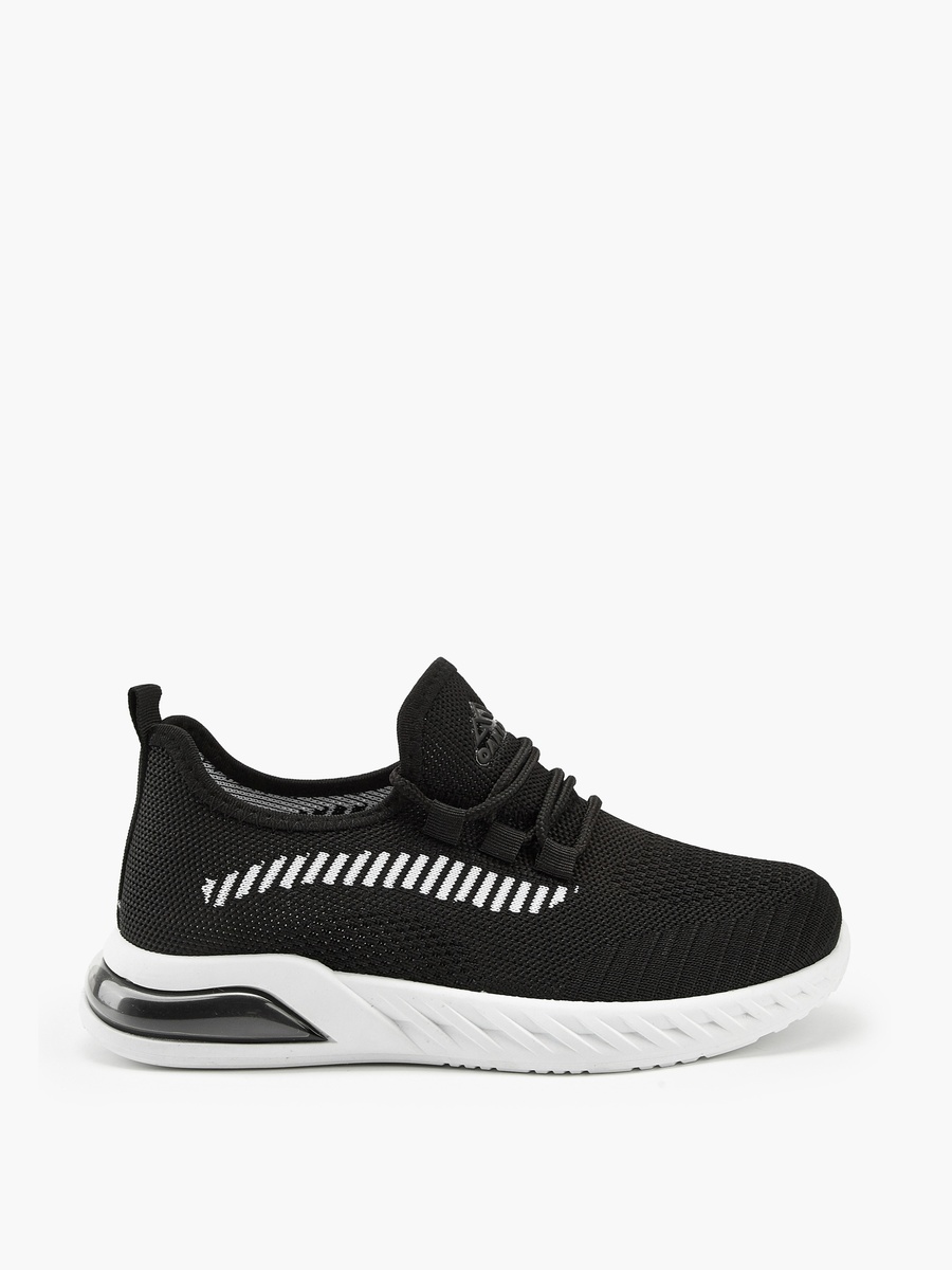 Textured Lace-Up Sports Shoes