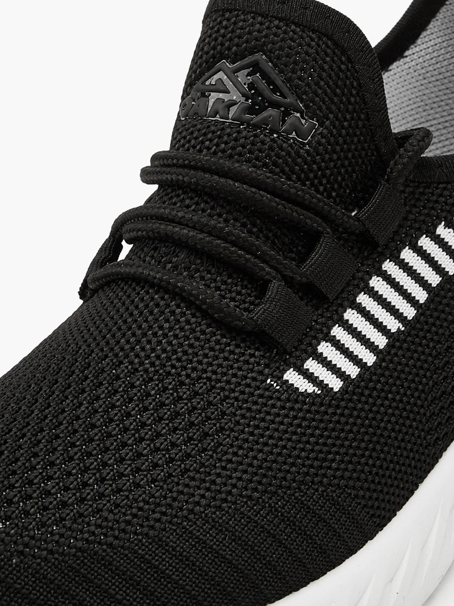 Textured Lace-Up Sports Shoes