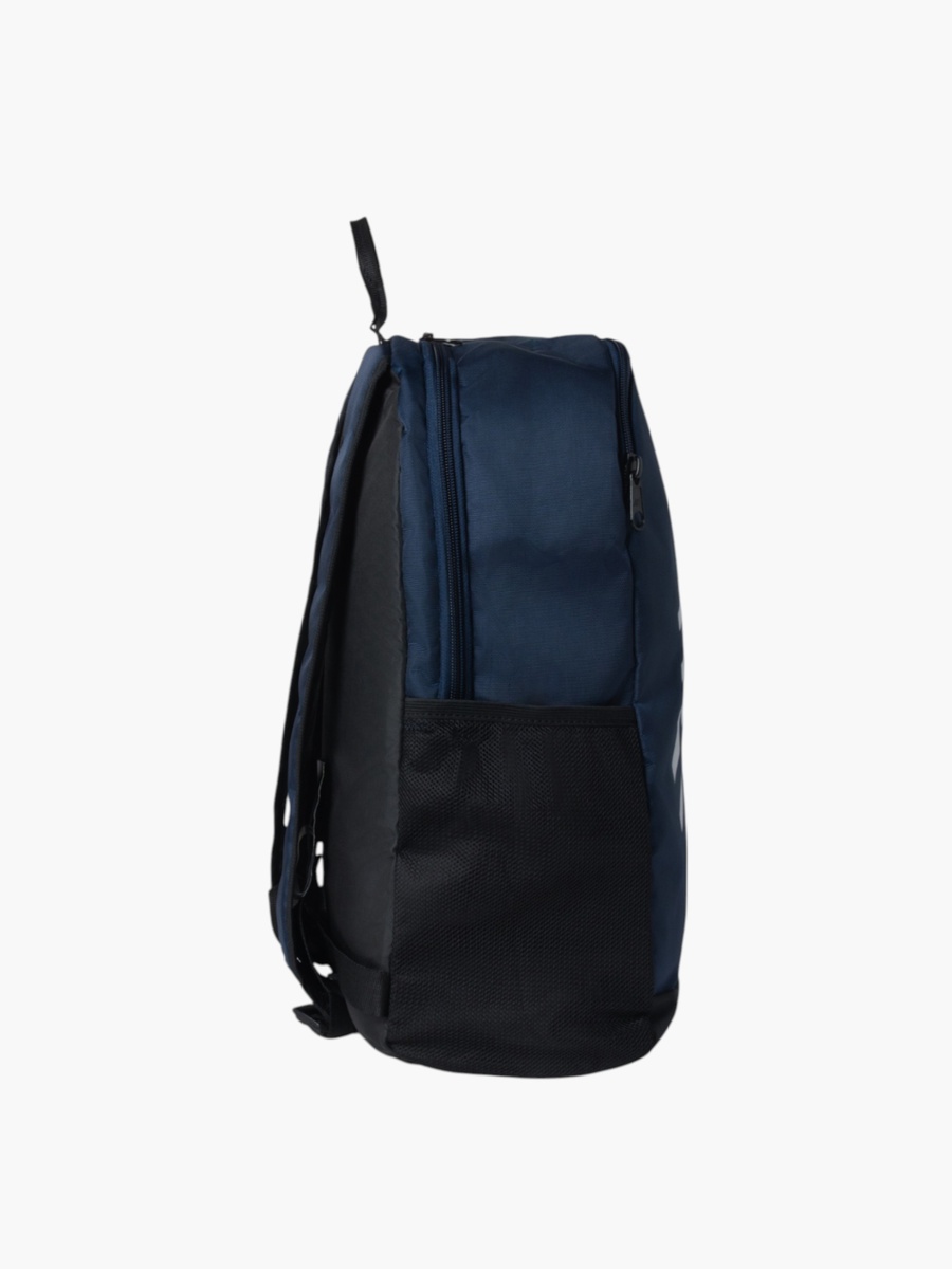 Logo Print School Backpack with Adjustable Shoulder Straps - 17x31x45 cm