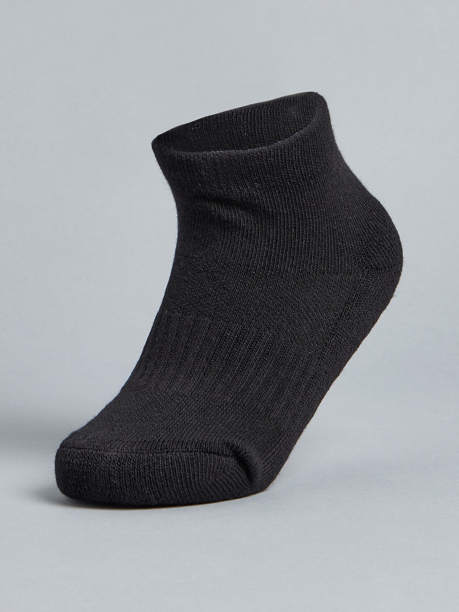 Pack of 3 - Textured Ankle Length Sports Socks