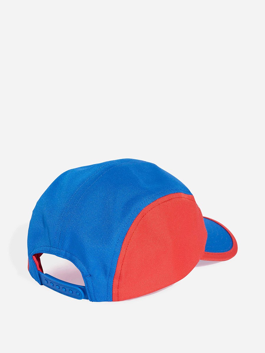 Little Kids With Print Unisex Cap Blue