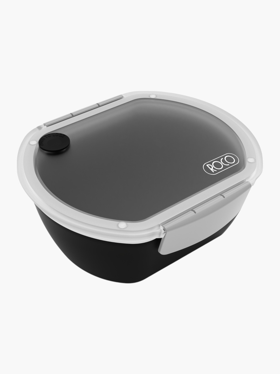 Solid Lunch Box with Clip Lock Closure