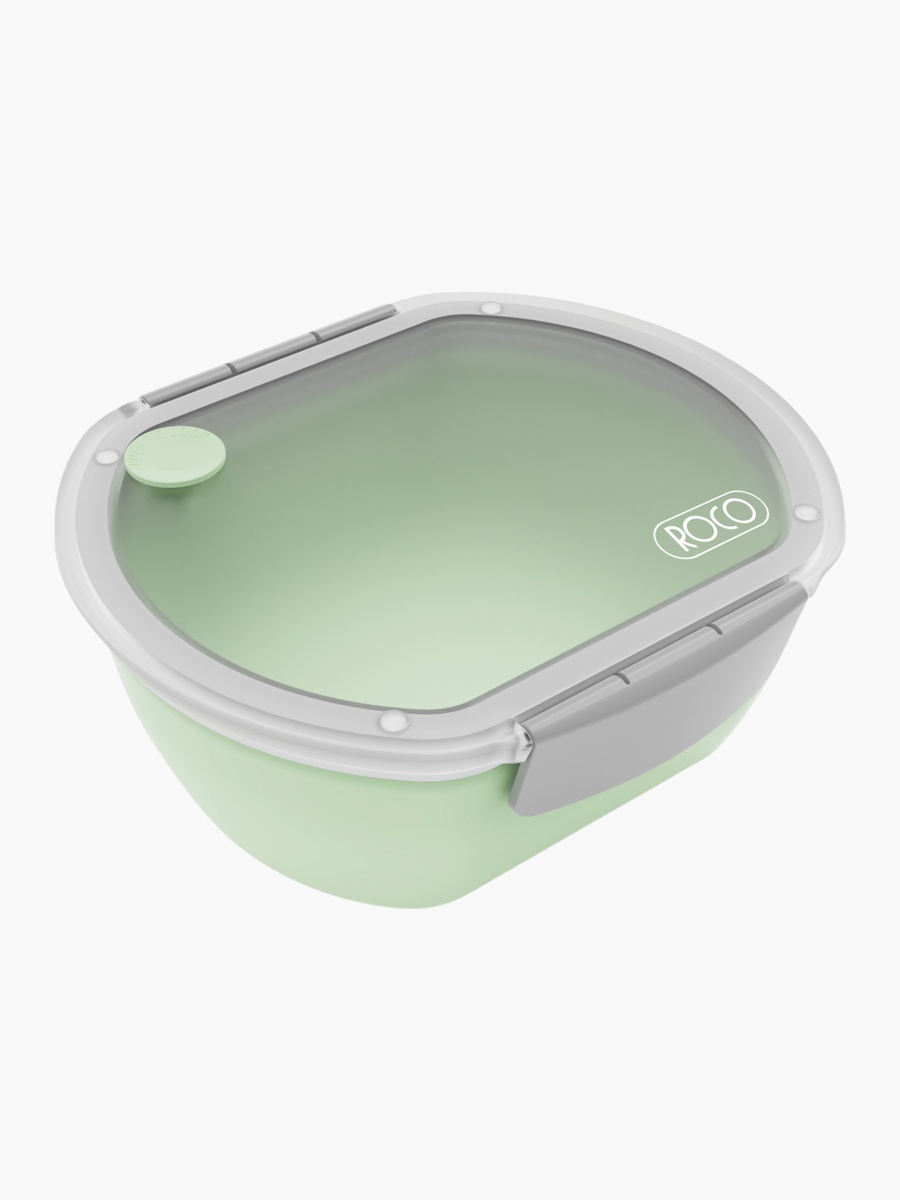 Solid Lunch Box with Clip Lock Closure