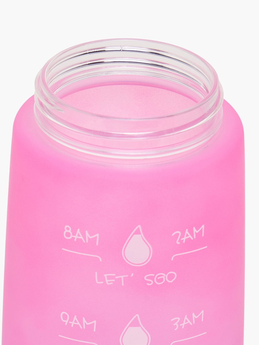 Tracker Print Sipper Water Bottle with Handle