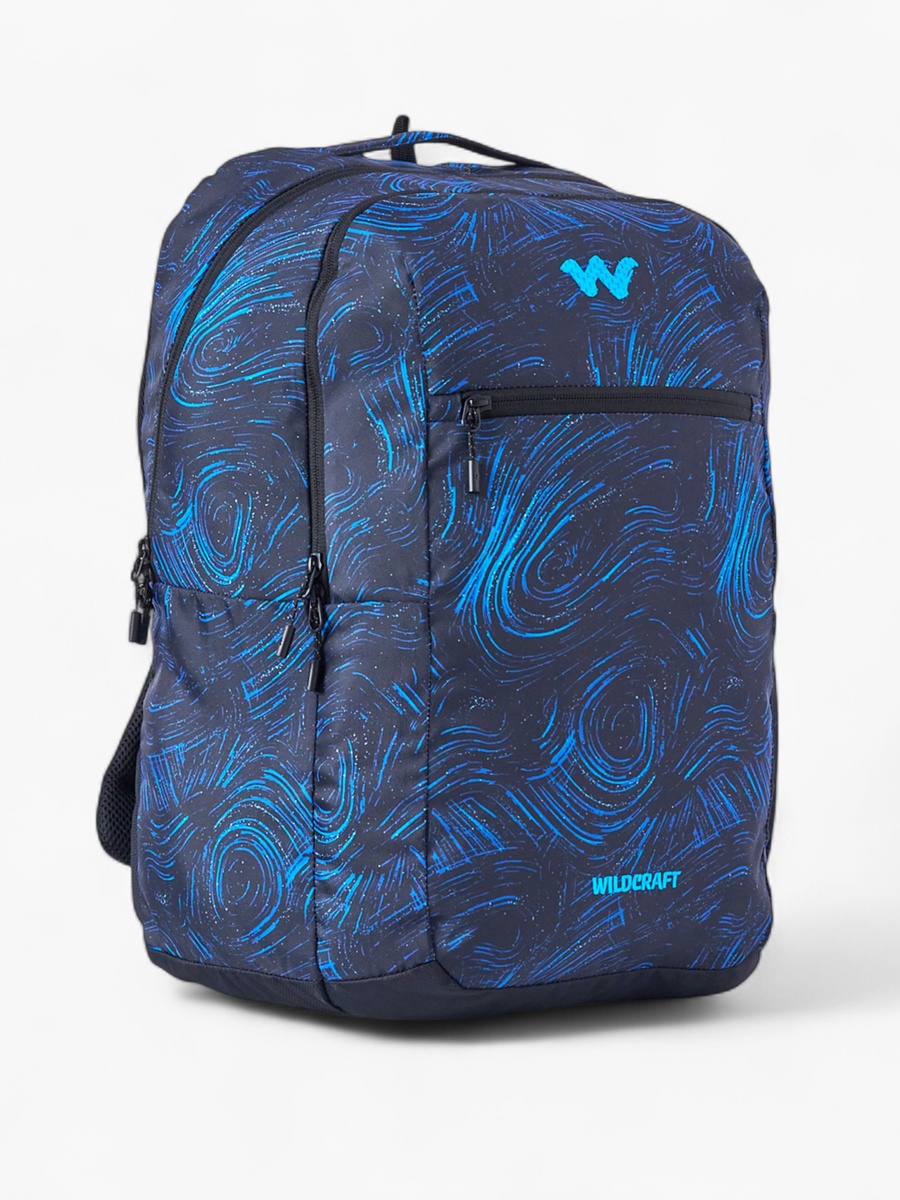 Printed School Backpack with Adjustable Shoulder Straps - 24x32x47 cm
