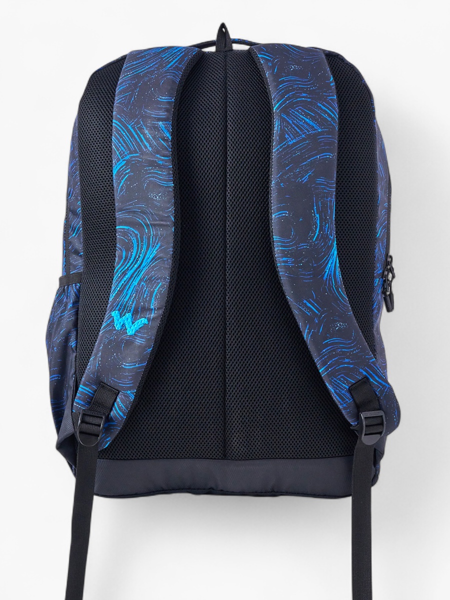 Printed School Backpack with Adjustable Shoulder Straps - 24x32x47 cm