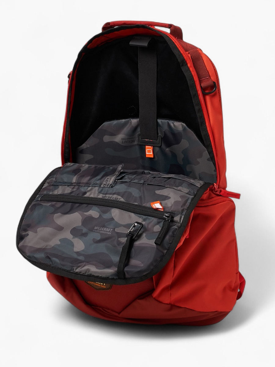 Solid Backpack with Adjustable Shoulder Straps - 20x33x51 cm