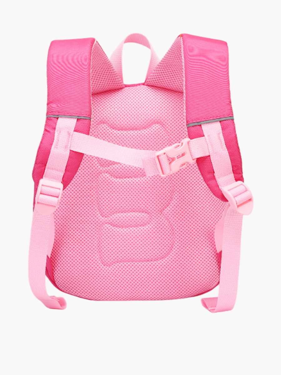 Mimi Snail Print 10-inch Backpack with Zip Closure and Eye Applique - 12x8x26 cm