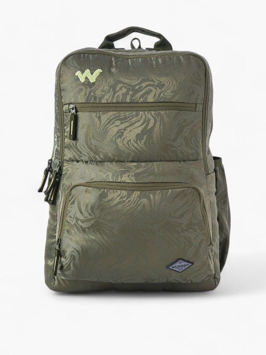 Solid School Backpack with Adjustable Shoulder Straps - 25x32x47 cm