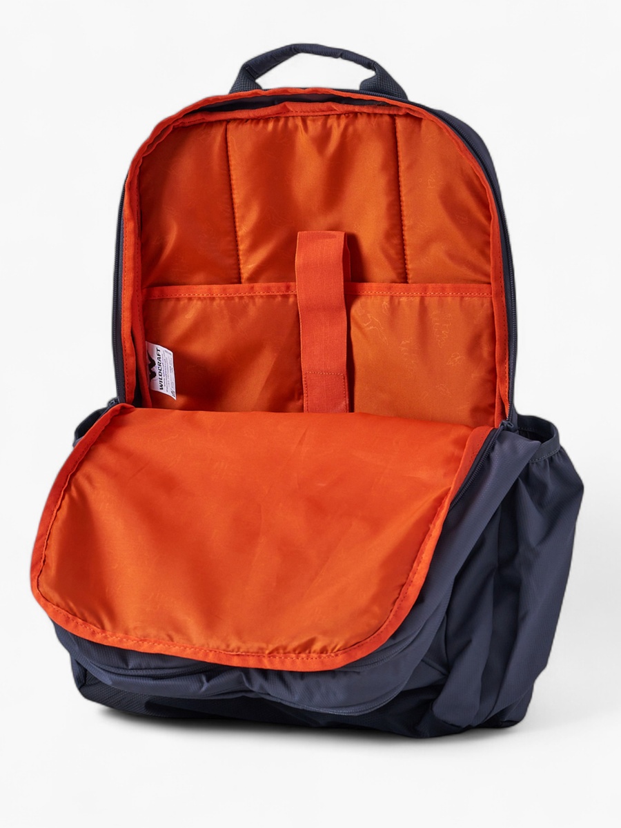 Solid School Backpack with Adjustable Shoulder Straps - 25x32x46 cm