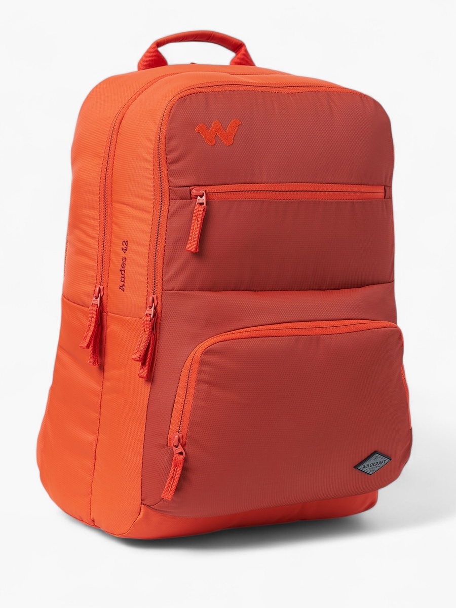 Solid School Backpack with Adjustable Shoulder Straps - 25x32x47 cm