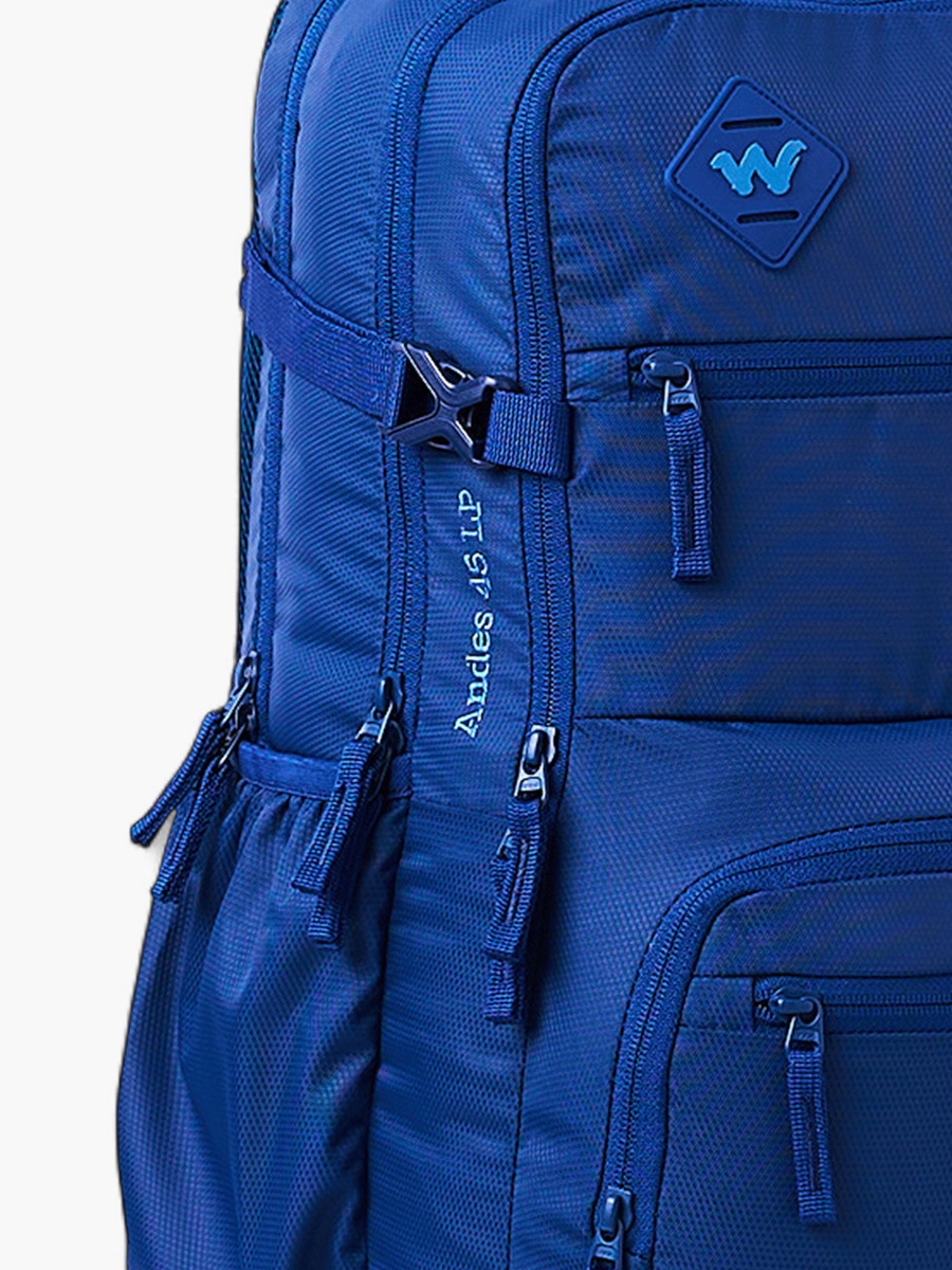 Solid School Backpack with Adjustable Shoulder Straps - 25x32x46 cm
