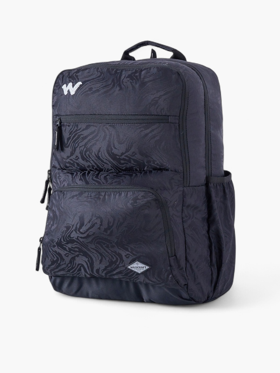 Solid School Backpack with Adjustable Shoulder Straps - 25x32x47 cm