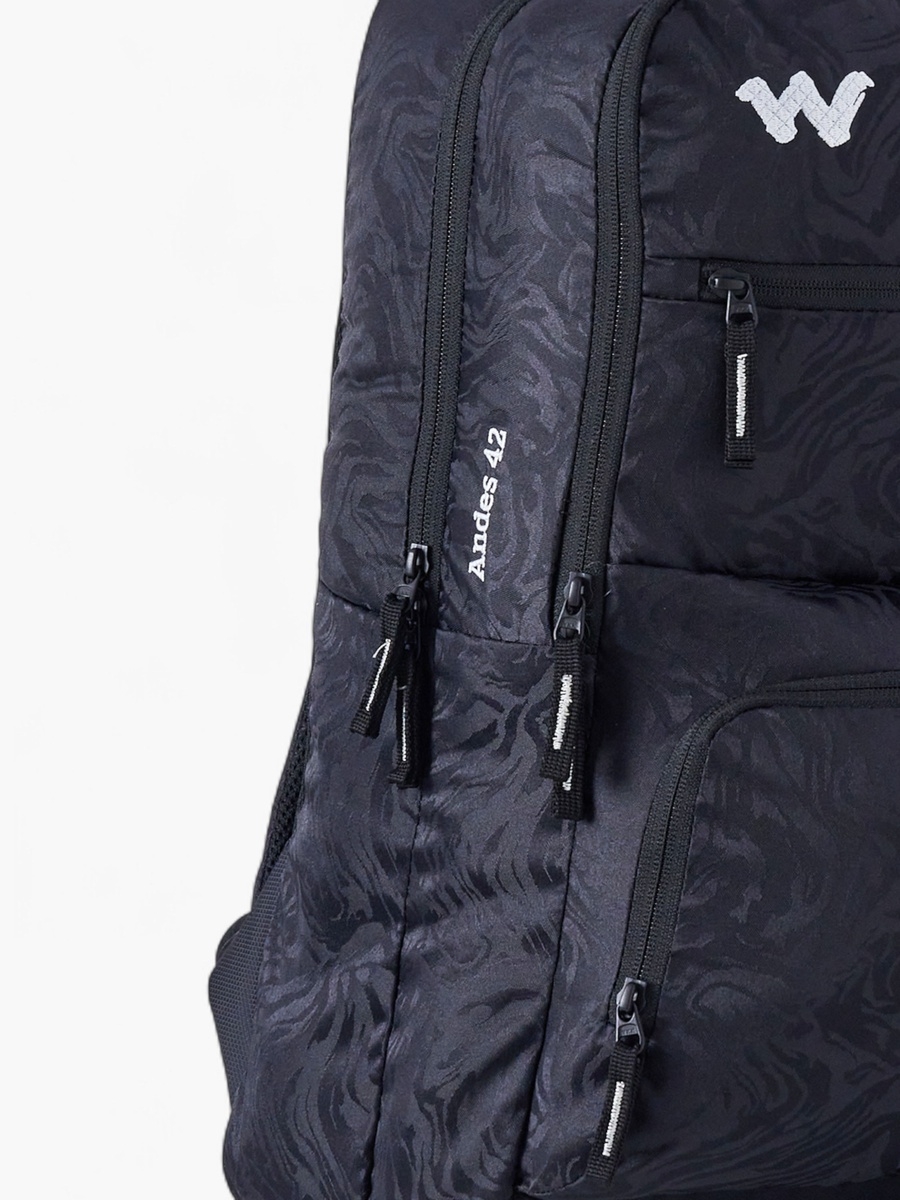 Solid School Backpack with Adjustable Shoulder Straps - 25x32x47 cm