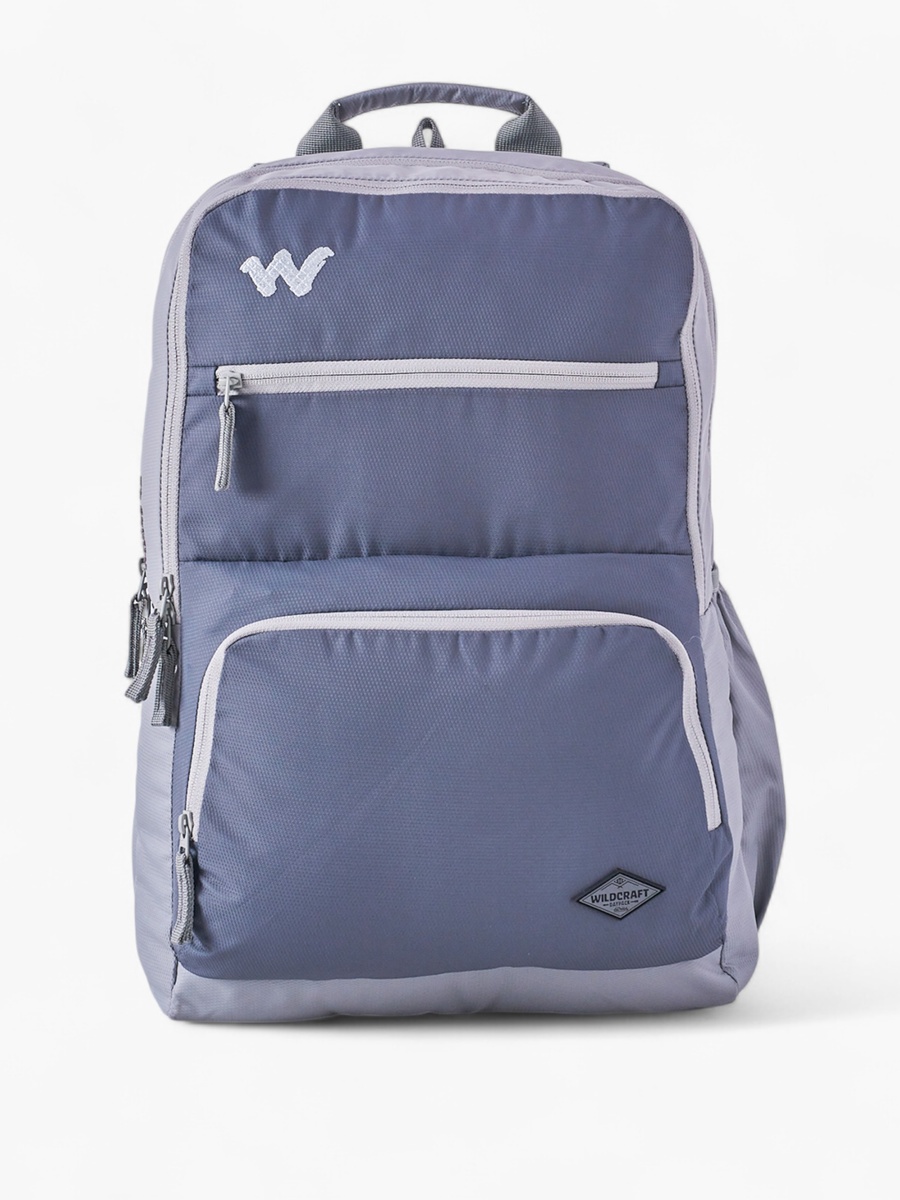 Solid School Backpack with Adjustable Shoulder Straps - 25x32x47 cm