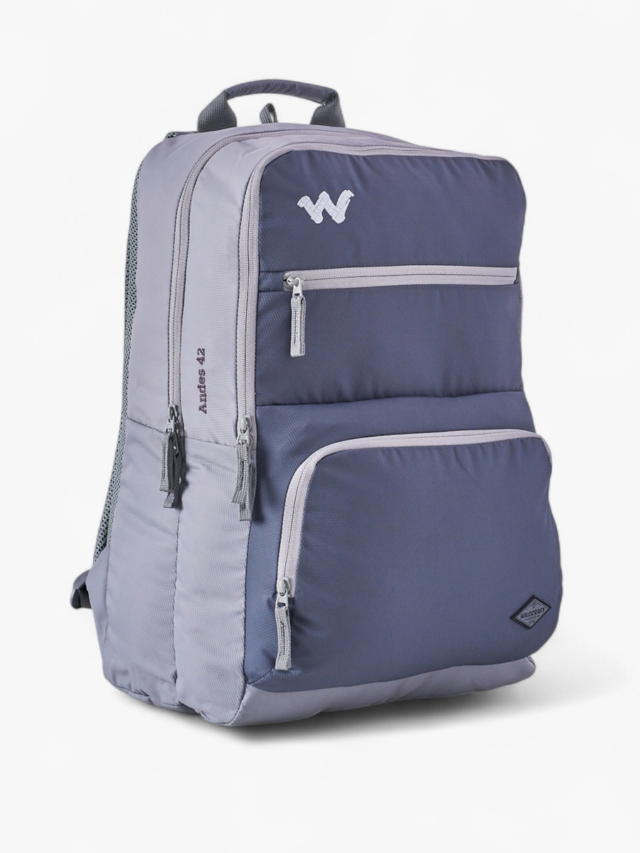 Solid School Backpack with Adjustable Shoulder Straps - 25x32x47 cm