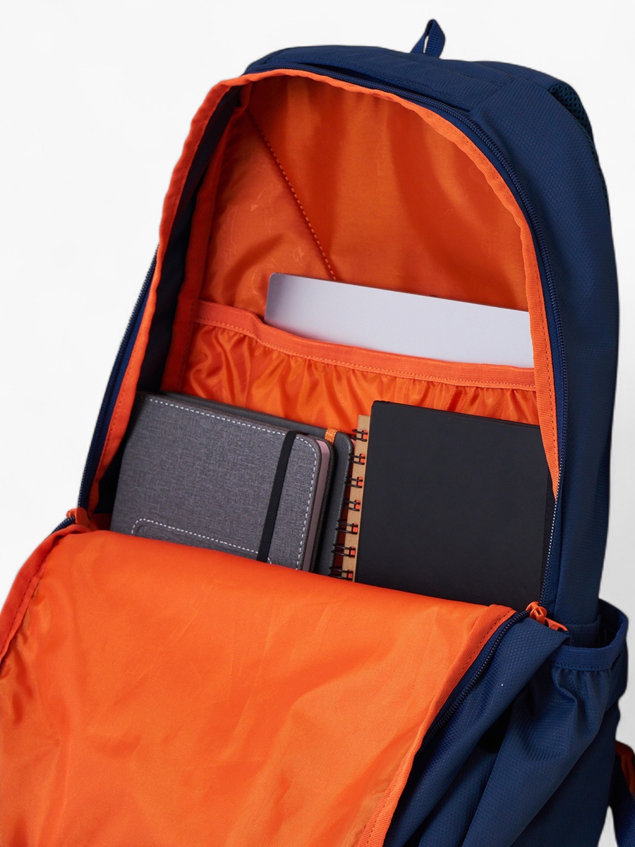 Graphic Print School Backpack with Adjustable Shoulder Straps - 21x34x48 cm