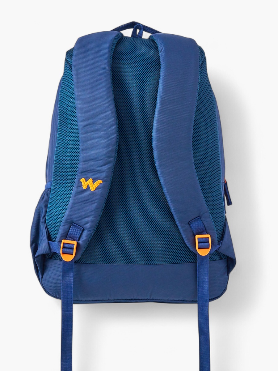 Graphic Print School Backpack with Adjustable Shoulder Straps - 21x34x48 cm