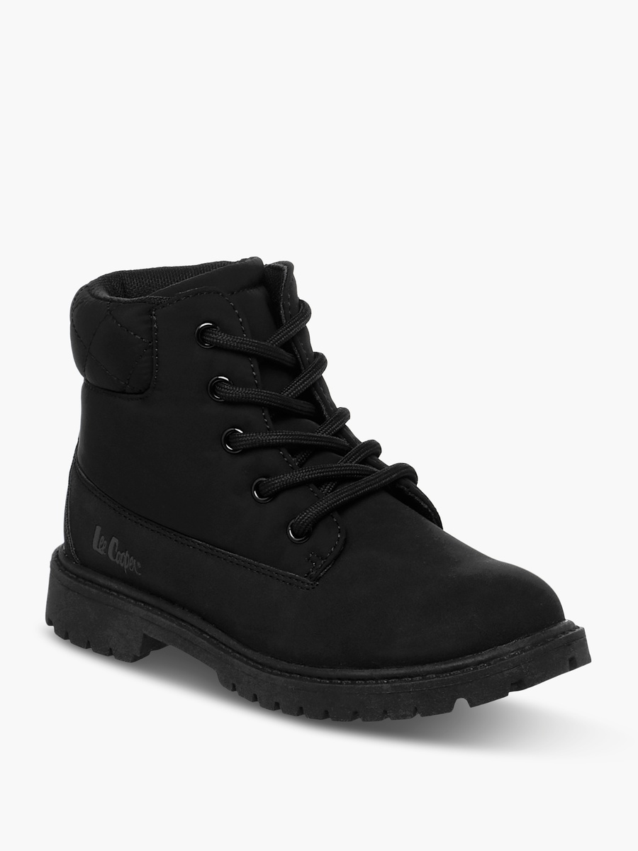 Solid Ankle Boots with Zip Closure