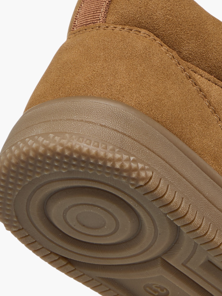 Stitch Detail Ankle Boots with Zip Closure