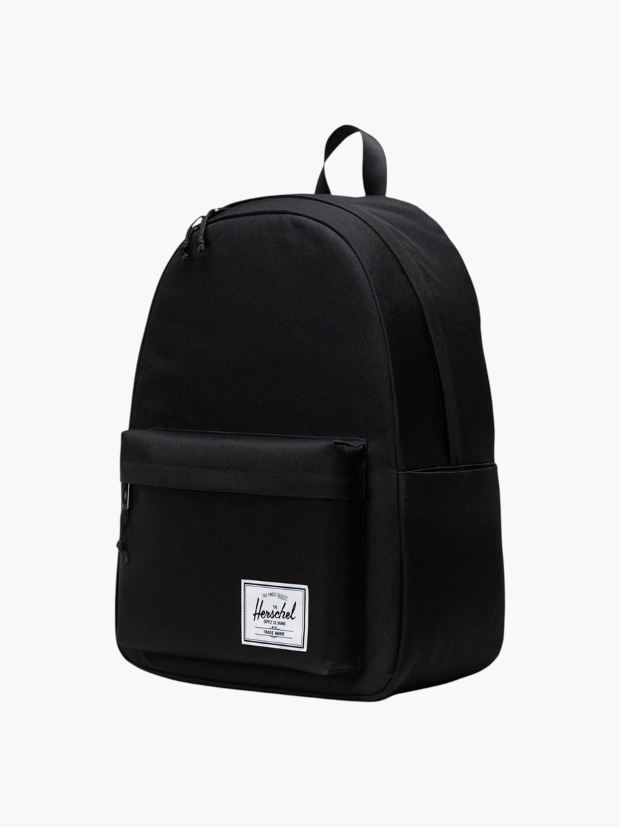 Solid Backpack with Adjustable Shoulder Straps - 46x33 cm