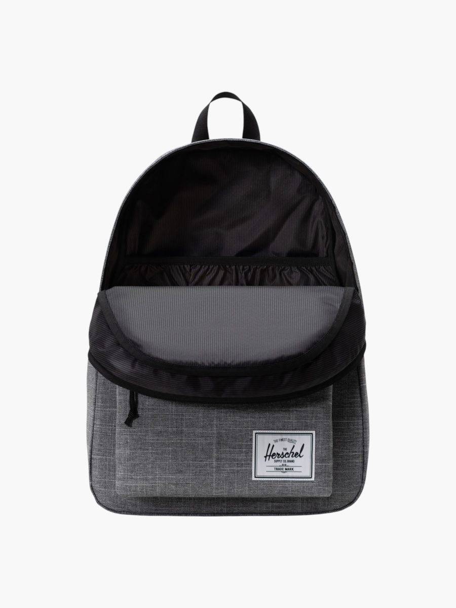 Solid Backpack with Adjustable Shoulder Straps - 46x33x15 cm