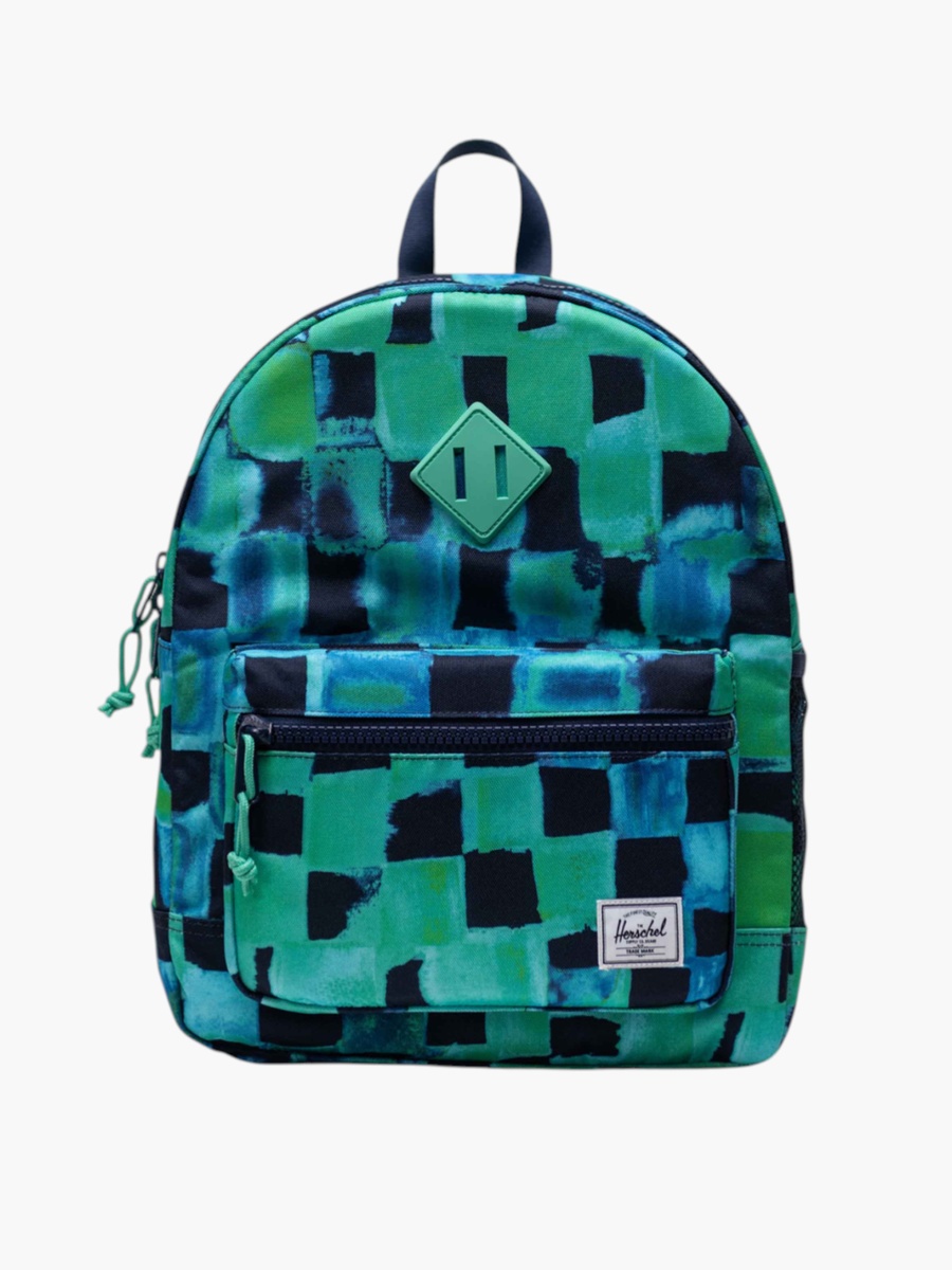 Graphic Print Backpack with Adjustable Shoulder Straps - 38x30x15 cm