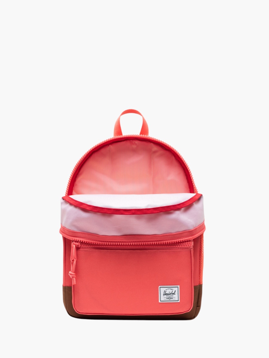 Solid Backpack with Adjustable Straps and Zip Closure - 36x27x13 cm