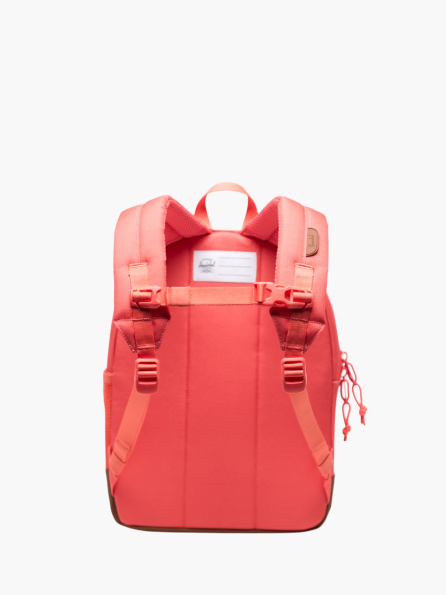 Solid Backpack with Adjustable Straps and Zip Closure - 36x27x13 cm