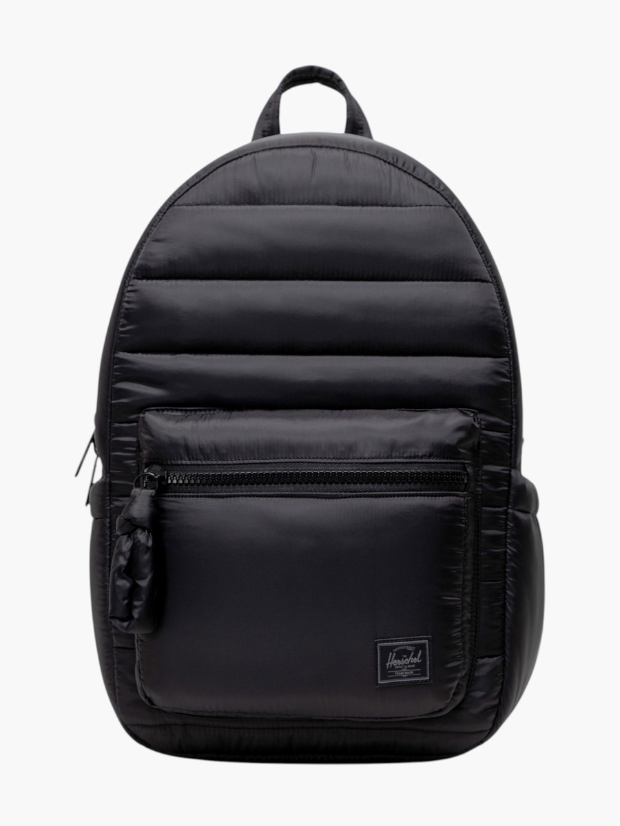 Quilted Backpack with Adjustable Straps and Zip Closure - 44x29 cm
